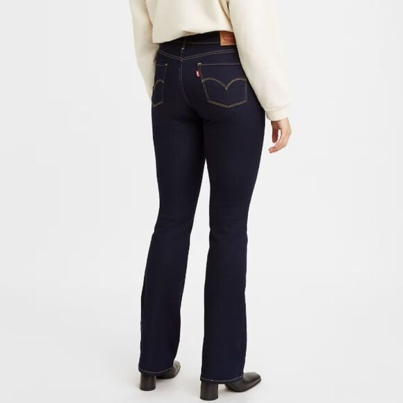 NEW NWT Levi’s 315 Shaping Bootcut Mid Rise Jeans Dark Wash Size 29" x‎ 30" - Picture 3 of 14